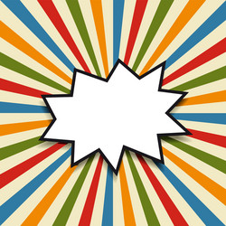 Dynamic Sunburst Abstract Background vector image
