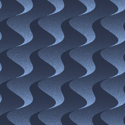 blue colour wavy structure seamless pattern vector