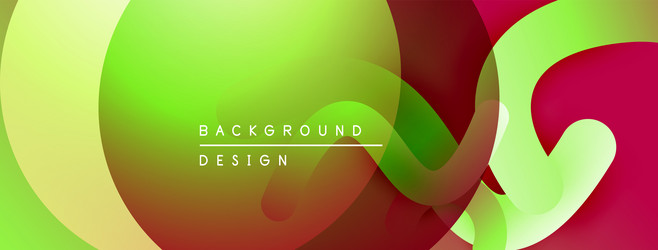 abstract gradients blend creating dynamic visual vector image