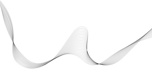 abstract wave element for design digital vector image