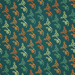 Seamless pattern of branches on dark background vector