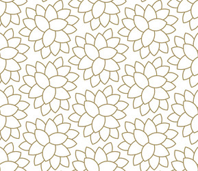 Seamless pattern with abstract geometric line vector
