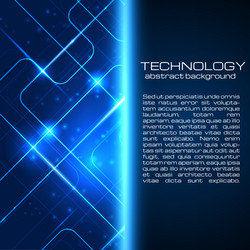 technology background with space for your text vector image