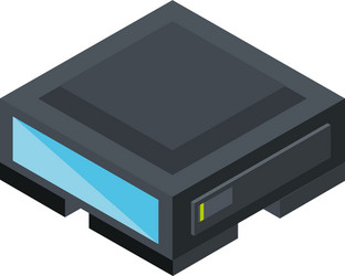 Technology hardware device computer isometric vector