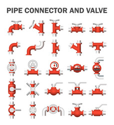 pipe connector vector