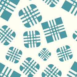 Abstract square figures seamless pattern template vector