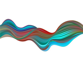 abstract colorful background color flow vector image