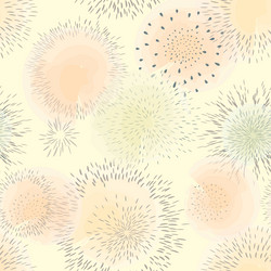 firework droplets splash dot seamless pattern vector image