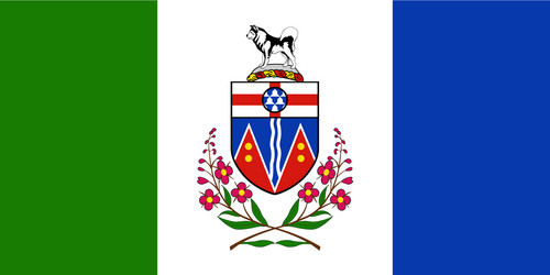 Yukon Territory Flag Vector Image