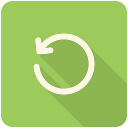 Green update icon Royalty Free Vector Image - VectorStock