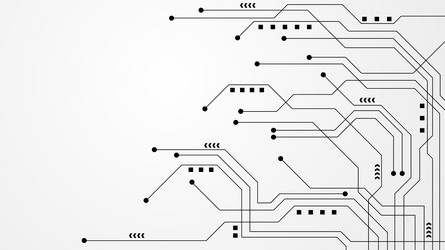 Hi-tech digital data abstract design vector