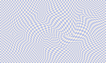 groovy checker seamless pattern wavy abstract vector image