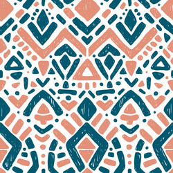 Tribal Ikat Pattern Vector Image