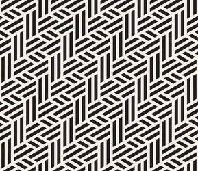 seamless pattern repeating geometric elements vector image