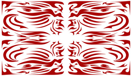 abstract background with a red theme vector image