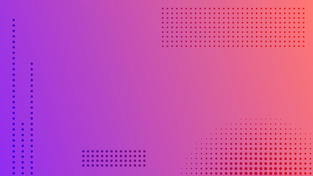 abstract gradient geometric background with dots vector image