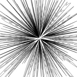 concentric circular pattern random burst vector image