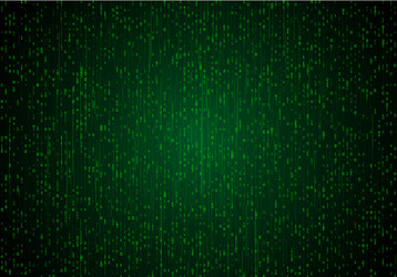 numeric code with digits vector image