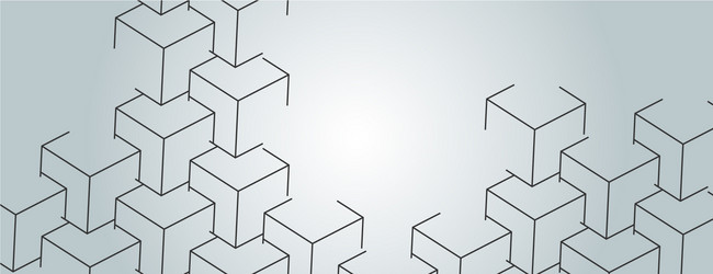 digital geometric abstract design and pattern vector image