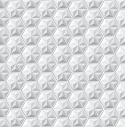 Metallic Hexagonal Pattern vector image