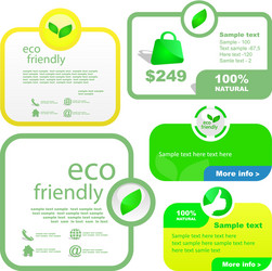 Green tree landscape ecology and environment Vector Image