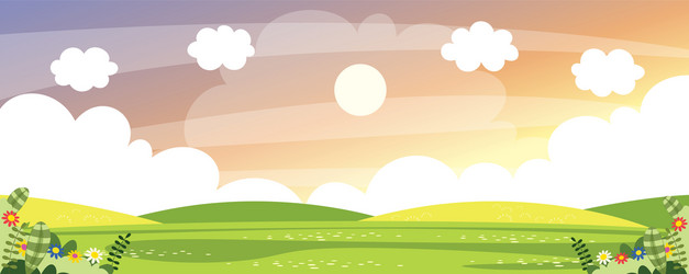 Green nature Royalty Free Vector Image - VectorStock