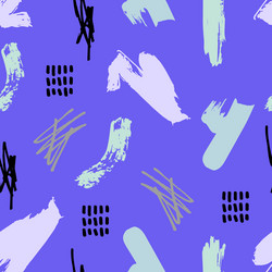 Abstract seamless pattern on a violet background vector