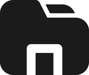 File computer folder icon design simple clean vector