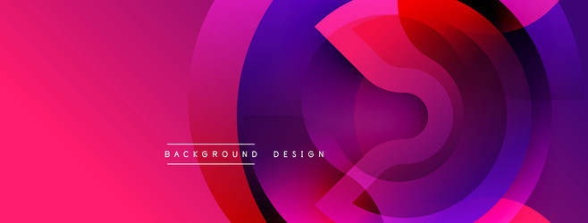 abstract vibrant layers create dynamic vector image