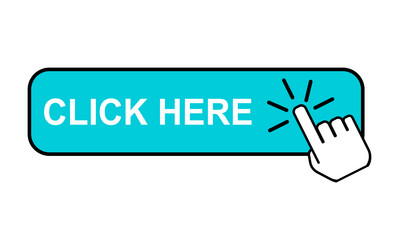 click here web button internet flat pointer vector image
