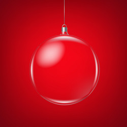 Glass ball Royalty Free Vector Image - VectorStock