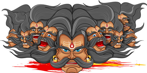 Ravan Heads Vector Images (over 160)