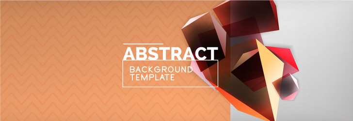 dark 3d triangular low poly shapes abstract vector image