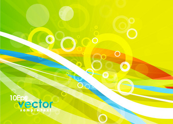 summer abstract background vector image