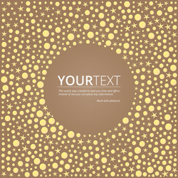 abstract background with shapes of circles vector image