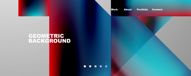 Dynamic Geometric Abstract Background vector image