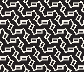 seamless pattern repeating geometric elements vector image