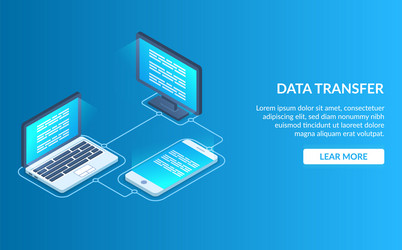 Process of synchronizing data between a laptop vector