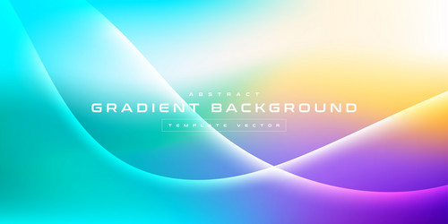 abstract blurred colorful mesh gradient background vector image