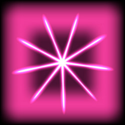 abstract glow rays on square background vector