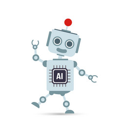 Ai artificial intelligence technology robot vector