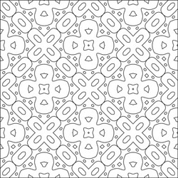 geometric pattern with triangular elements vector image