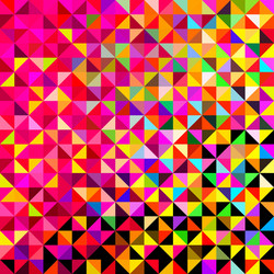 Dynamic Geometric Color Pattern vector