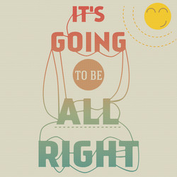 Celebrate life hand lettering typography poster Vector Image