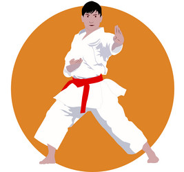 karate vector