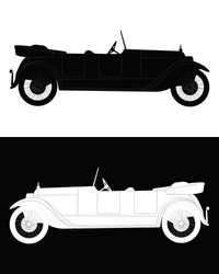 Retro cars vector