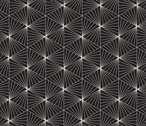 seamless pattern repeating geometric elements vector image