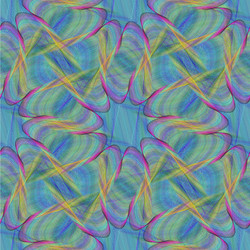 seamless abstract fractal pattern background vector image