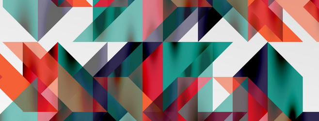 tech minimal overlapping triangle shapes elements vector image