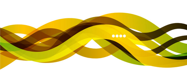 Abstract background - transparent overlapping wavy vector